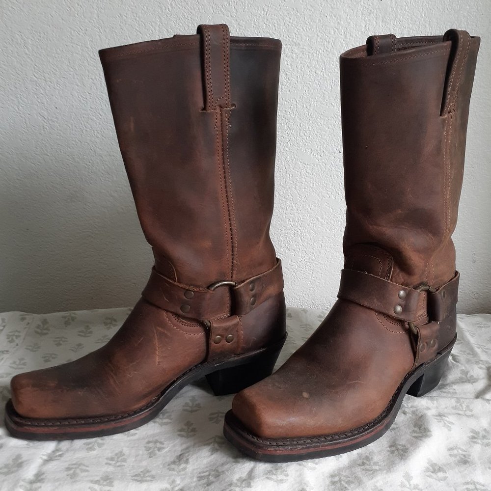 COPY - Frye Harness Moto Boots 7.5 Women